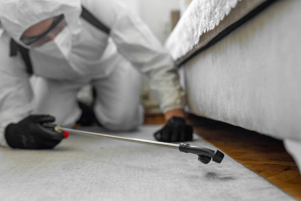Professional Pest Control technician working in Spindale, NC